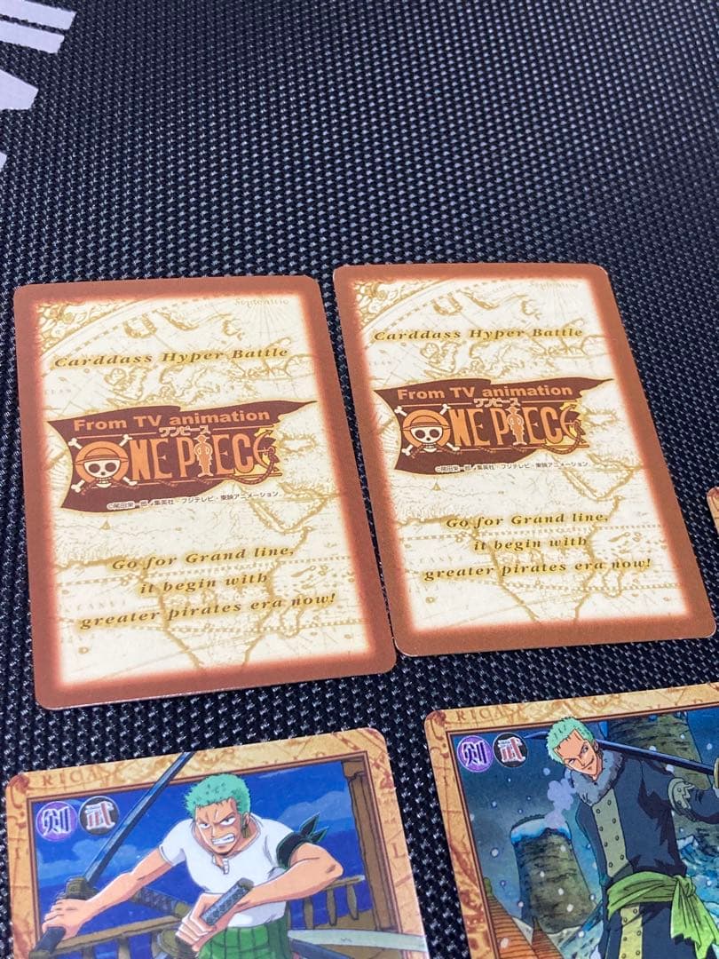 ワンピース カードダス　ゾロ　セット