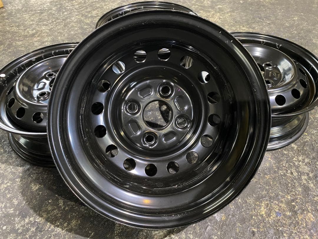 大阪 引取可 箱付 12インチ スチールホイール カバー 4本セット