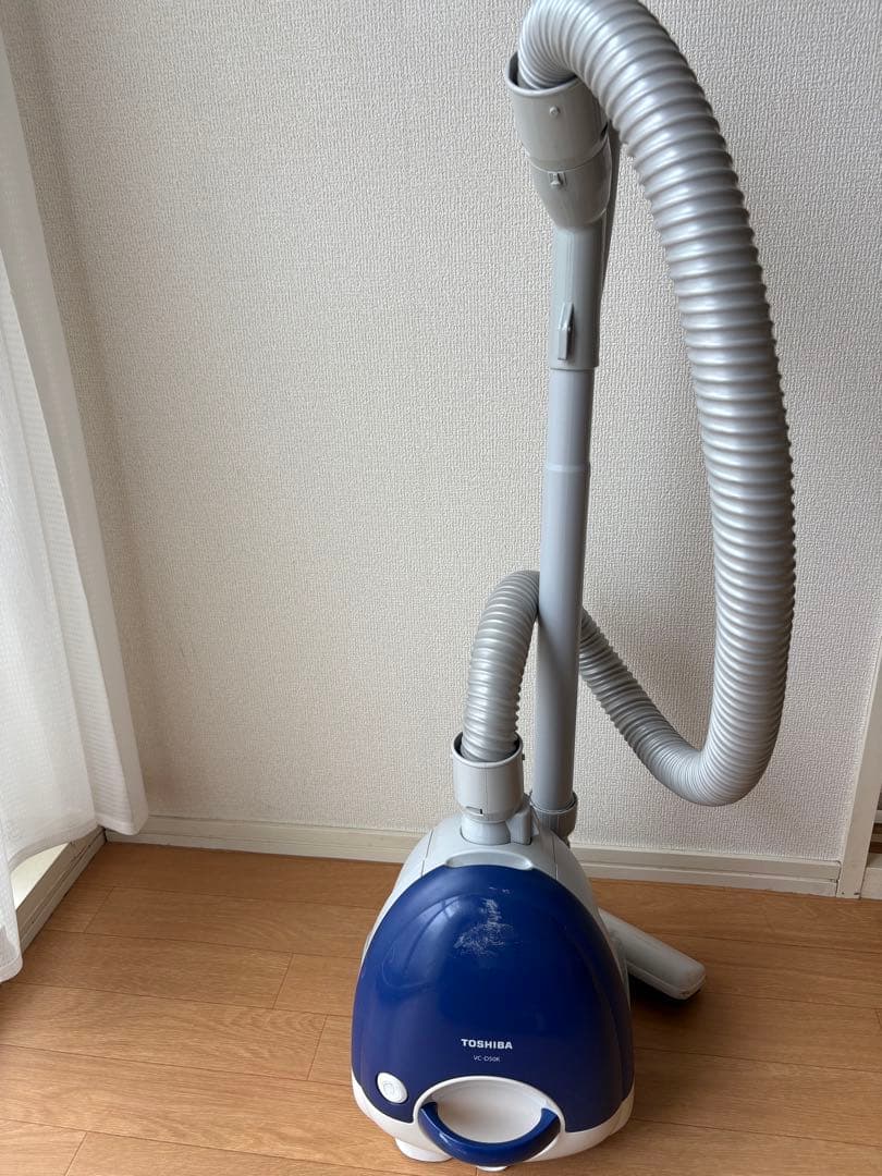 東芝 紙パック式掃除機 VC‑D50K‑L（ライトブルー系）