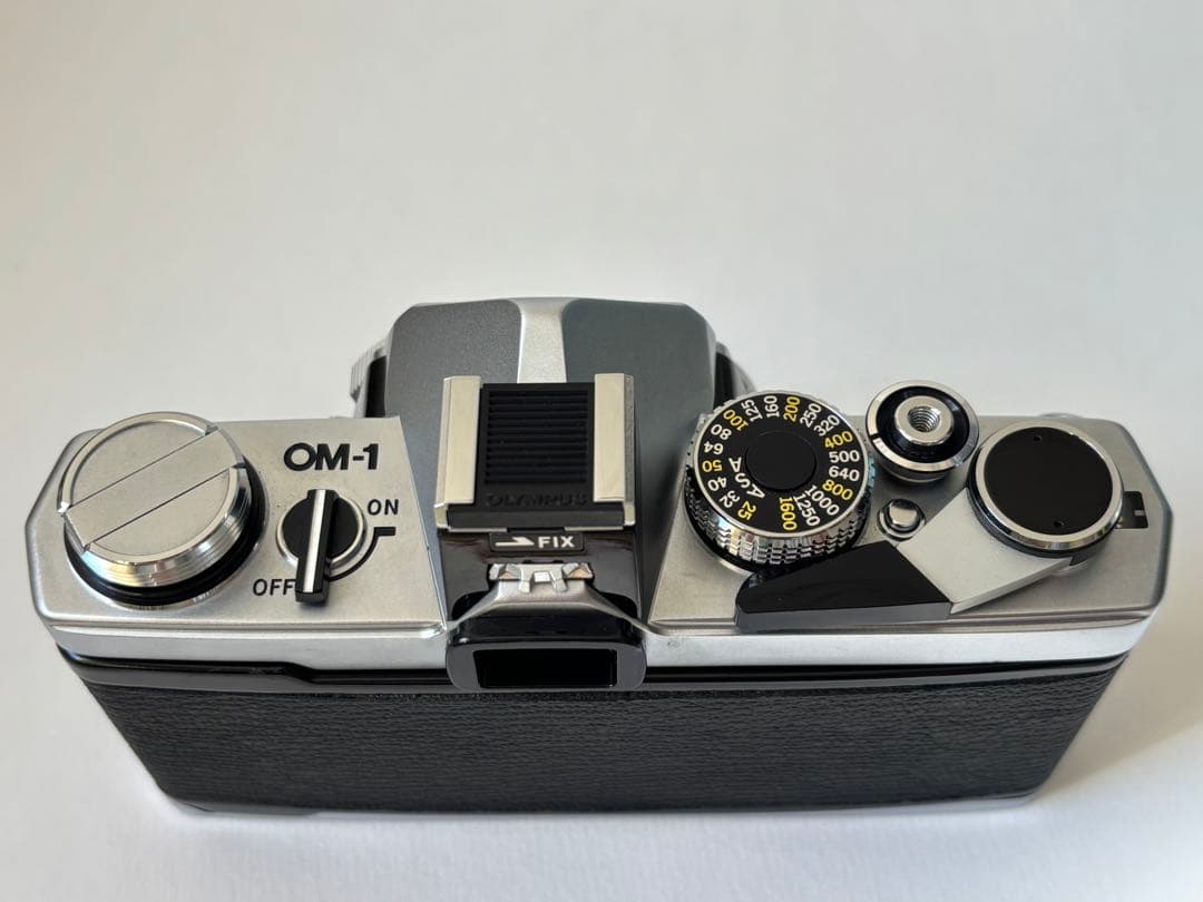 フィルム一眼レフ OLYMPUS OM-1 シルバー50mmF1.4セット