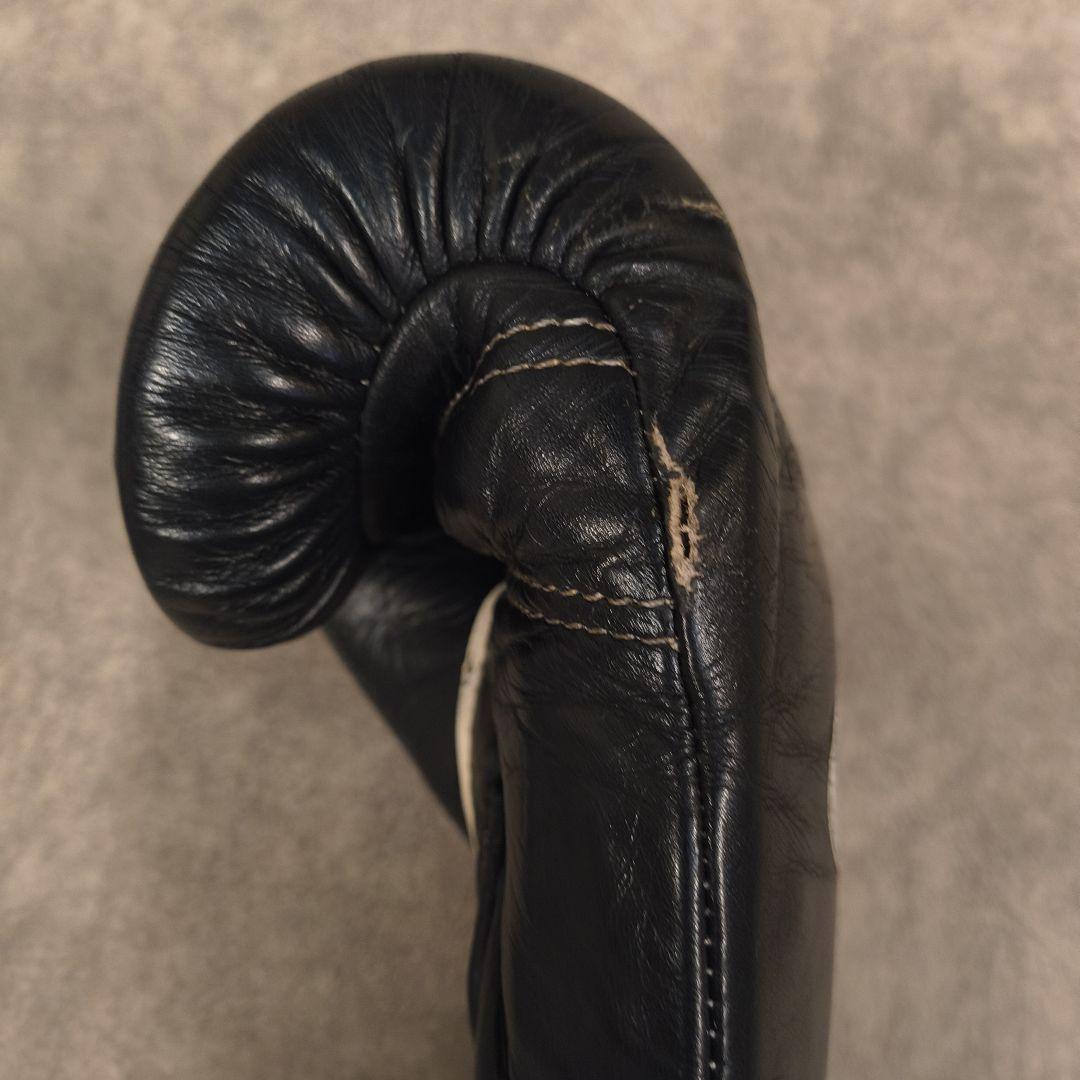 Winning ボクシンググローブ 8oz 黒色 バンテージおまけ