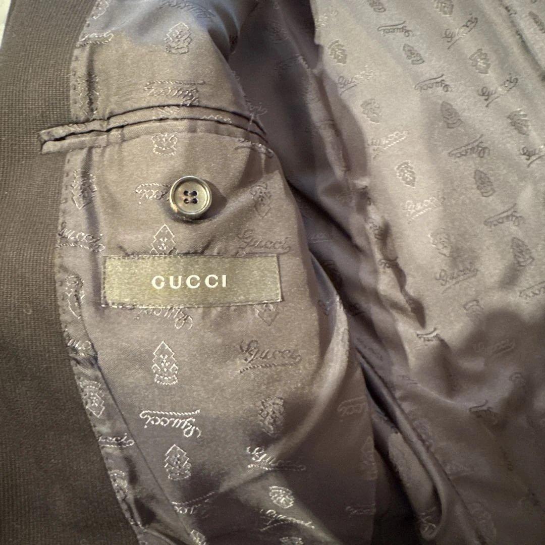 GUCCI テーラードジャケット　ブラック