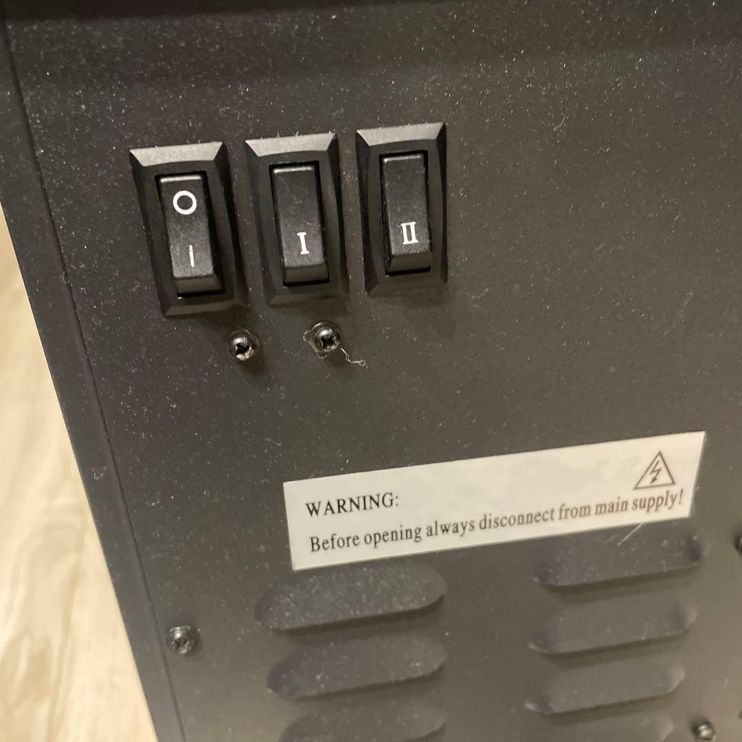 Dimplex AJ11-LED 電気ヒーター 黒