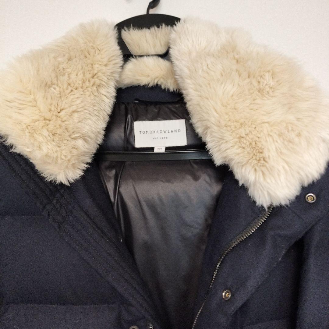 ひろけい10　Super120'sウールフランネル ダウンコート