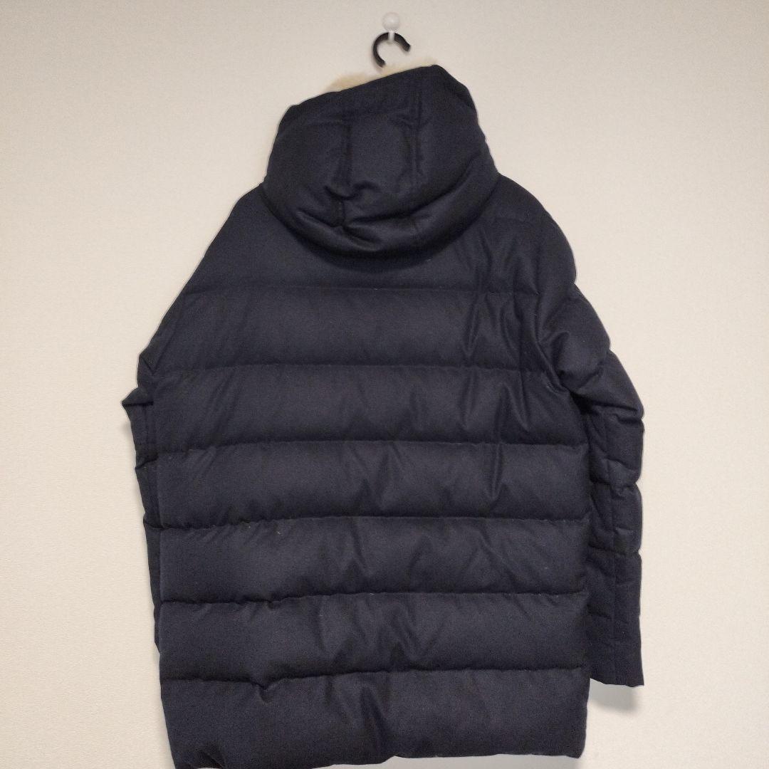 ひろけい10　Super120'sウールフランネル ダウンコート