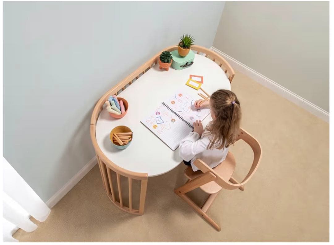 B*e様 Boori（ブーリ） マルチファンクション 丸型ベビーベッド. 専用マ