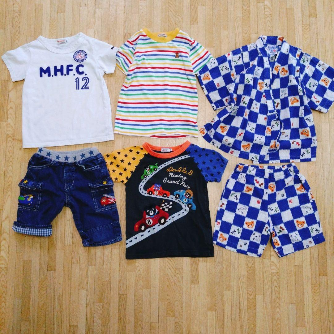 ミキハウス ダブルビー ホットビスケッツ 41点 まとめ売り 100cm