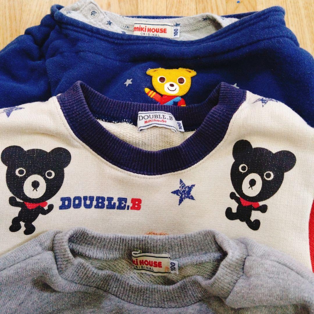 ミキハウス ダブルビー ホットビスケッツ 41点 まとめ売り 100cm