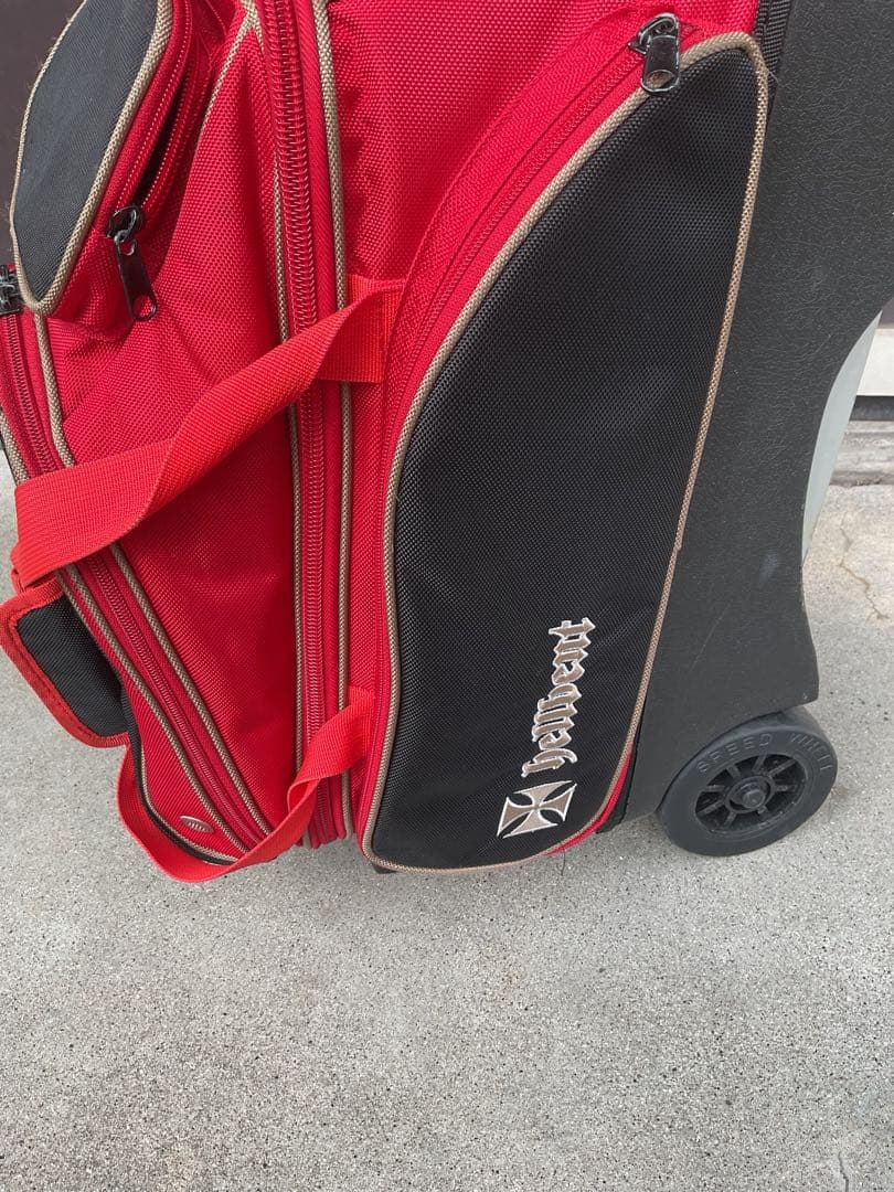 ヘルベント　2ボールキャスターキャリーバックプレミアム(used AAA)