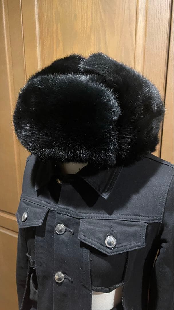 古着 ビンテージ ミリタリー フライト キャップ 帽子