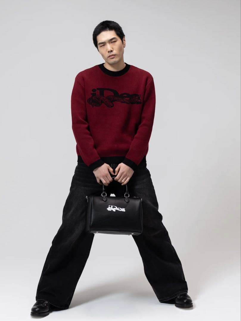 トップス IDEASWAM OUROBOROS KNIT SWEATER (Red)