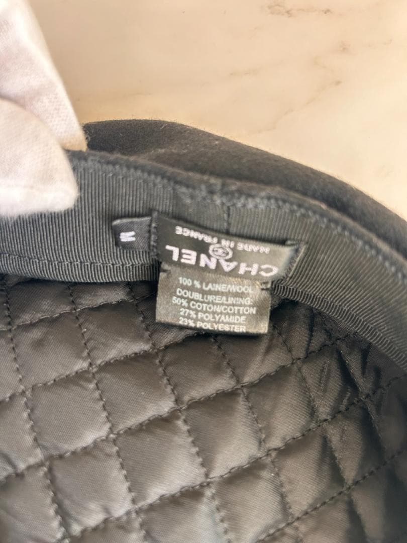 CHANEL シャネル ココマーク　キャスケット　M