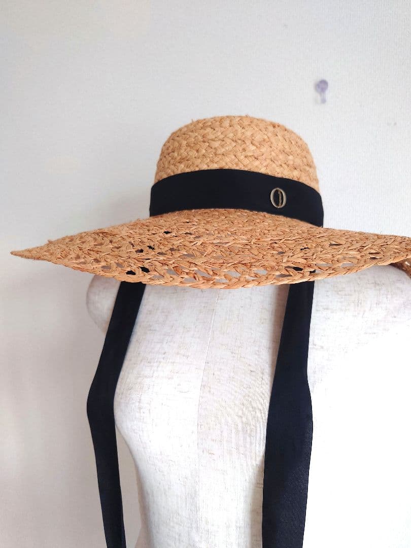 帽子 Chapeau d' O Raffia Lace Capeline