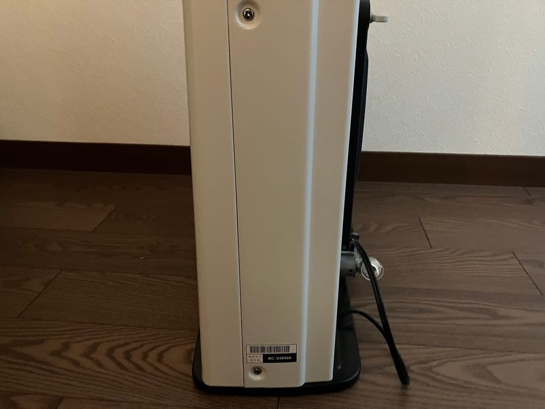 ガスファンヒーター都市ガス　リンナイRCー24FHA ガスホース取扱説明書付き