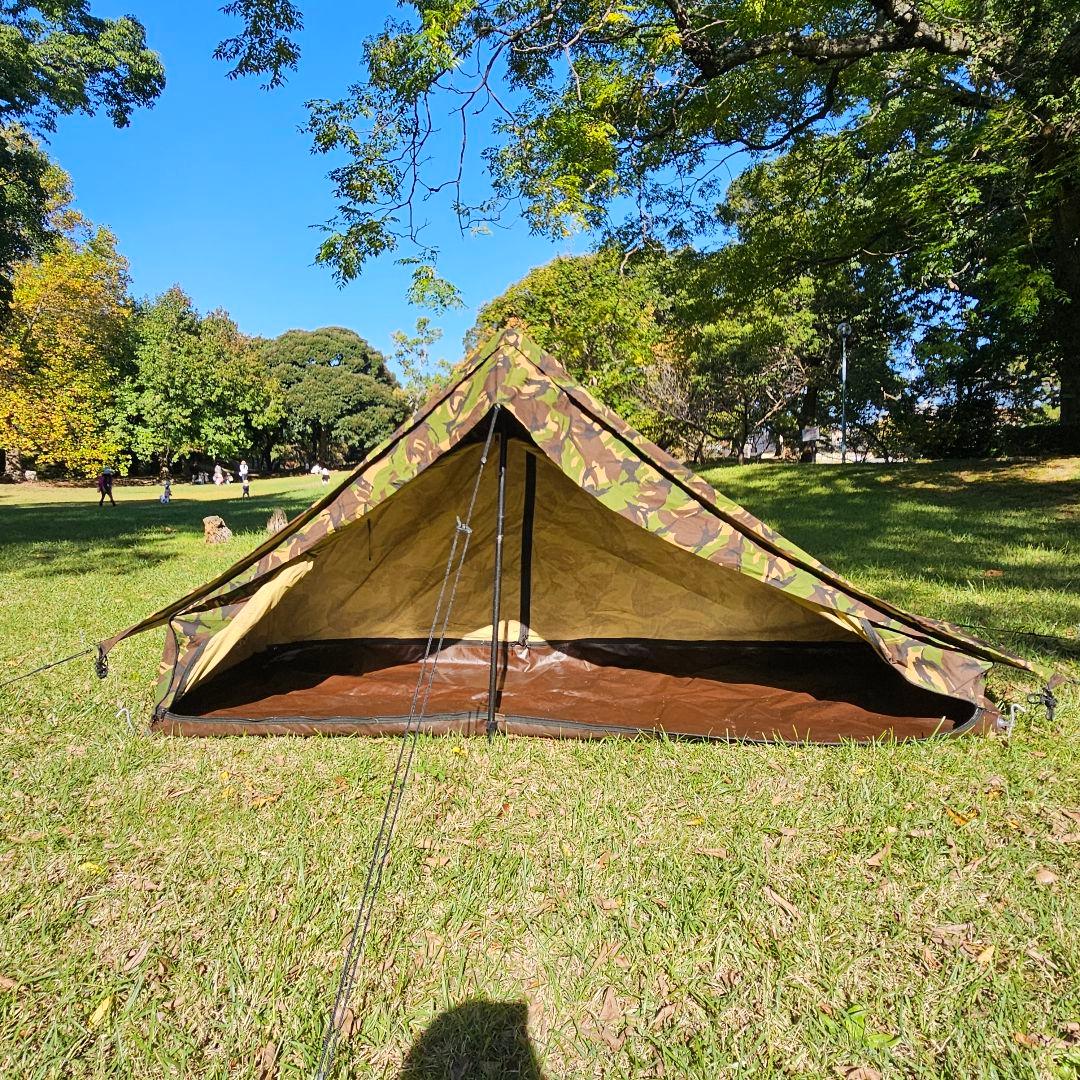ダッチアーミーテント 軍ランドリーバック付き 軍幕 ミリタリー オランダ軍