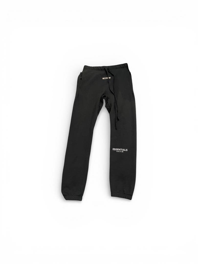 ESSENTIALS フーディーとパンツセット ブラック