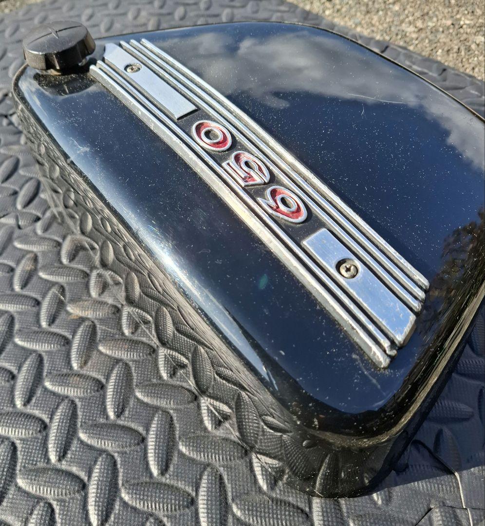 希少　カワサキW1SA サイドカバー　黒　中古品