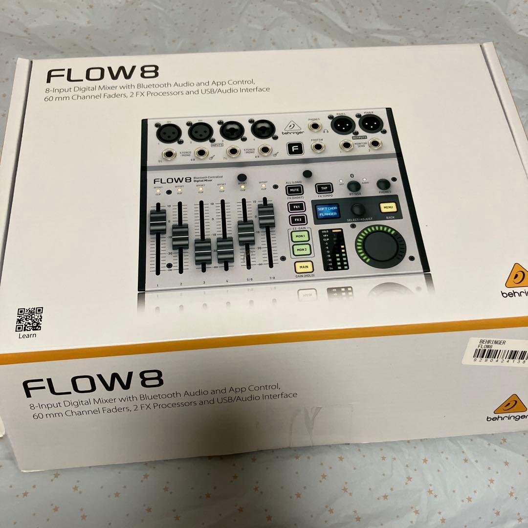美品 Behringer FLOW8 デジタルミキサー 箱付