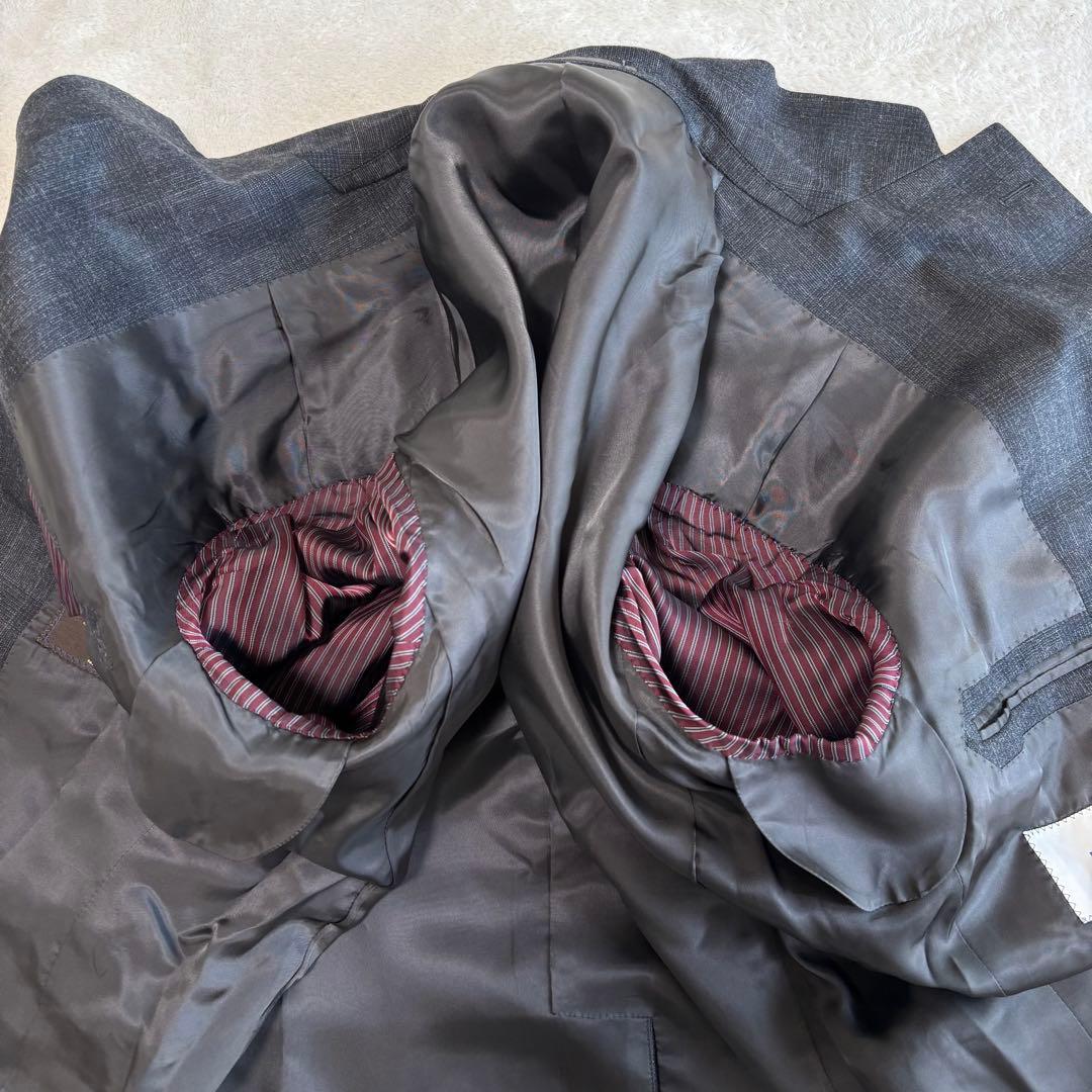 ✨️美品✨️ ノーリーズ スーツ XLサイズ CANONICO カノニコ グレー