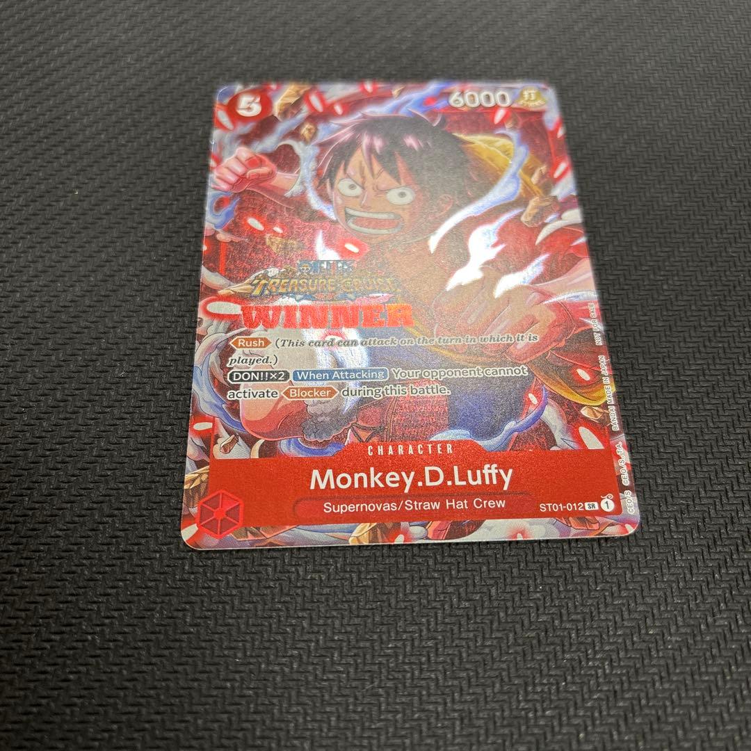 ワンピースカード モンキー・D・ルフィ 英語版 WINNER