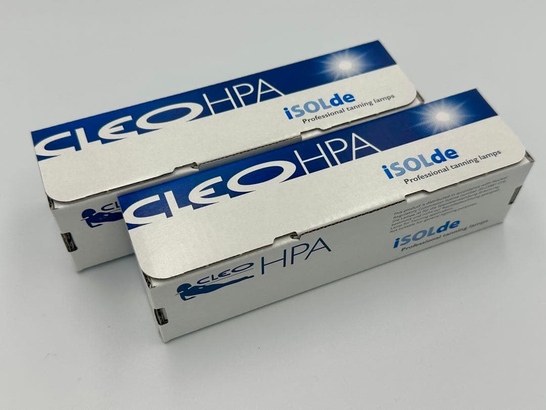 新品HPA400S タンニングランプ 2個セット　フィリップス　日焼けマシン