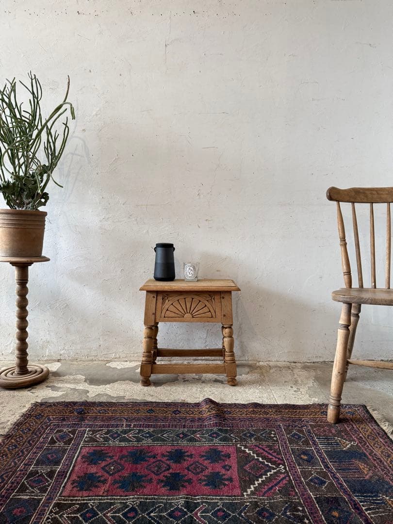 年末・年始SALE 収納サイドテーブル ベッドサイドテーブル　スツール　剥離