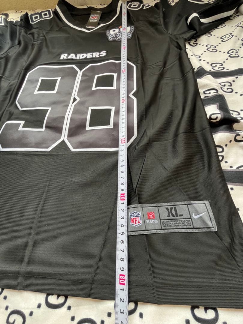 RAIDERS CROSBY 98 NFLウニフォーム XL