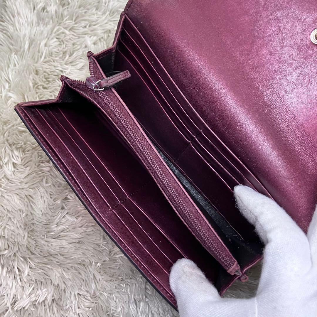 GUCCI ラブリーハート シマ GG柄 GG GGスプリーム 長財布