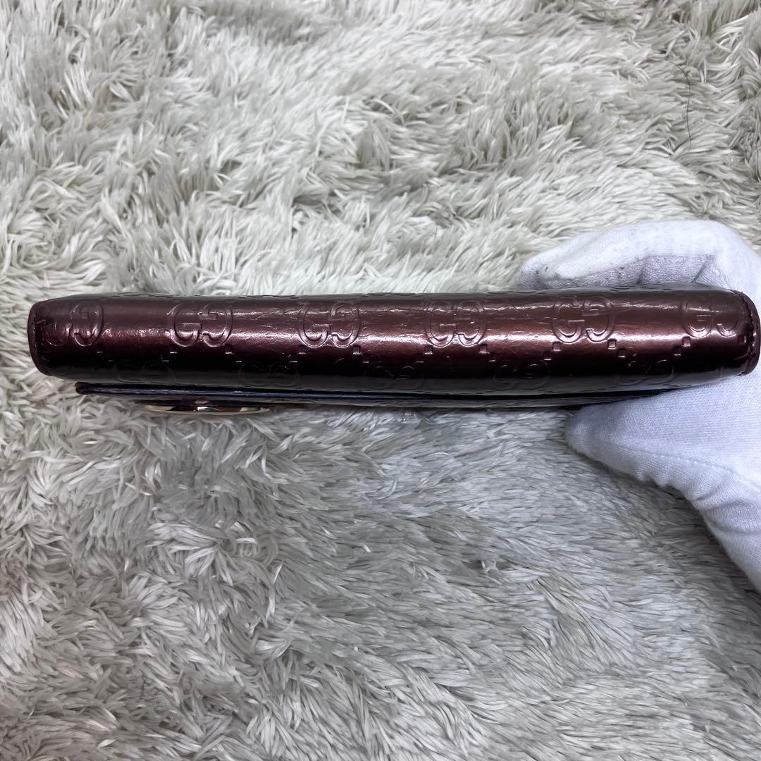 GUCCI ラブリーハート シマ GG柄 GG GGスプリーム 長財布