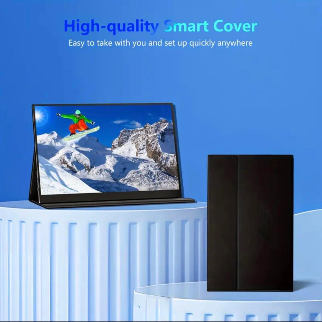 WUAWEモバイルモニター15.6インチ フルHD ポータブルモニター
