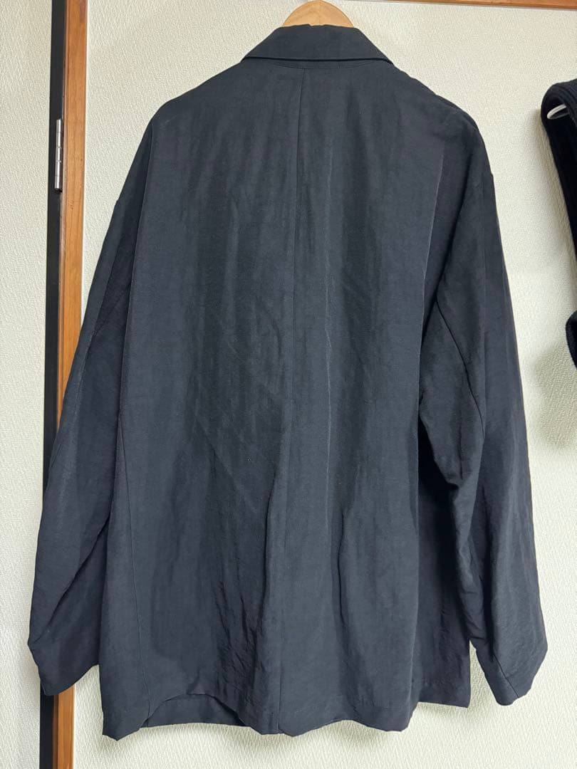 ssstein リネン ナイロン 混紡ジャケット