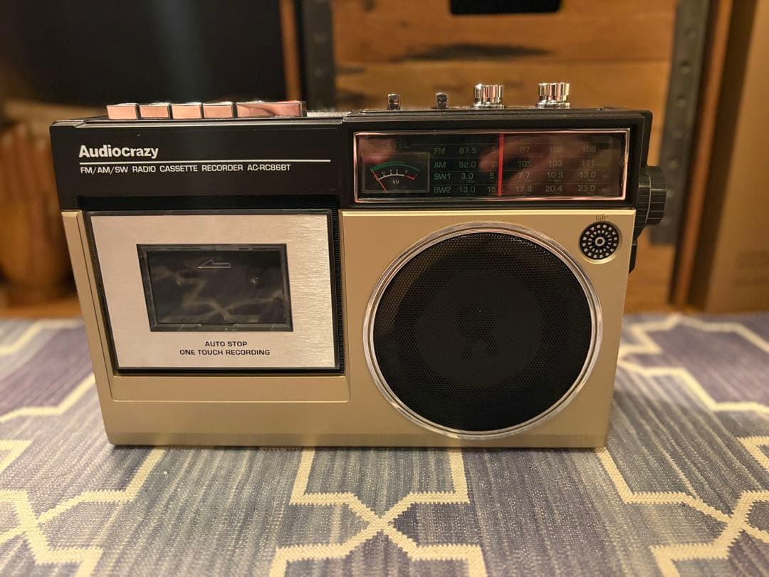 Audio Crazy 80s boombox （モノラル）