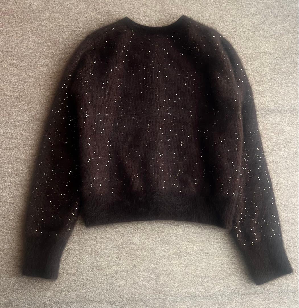 今期25冬新作デプレDESPRESフォックスカシミヤショートカーディガン