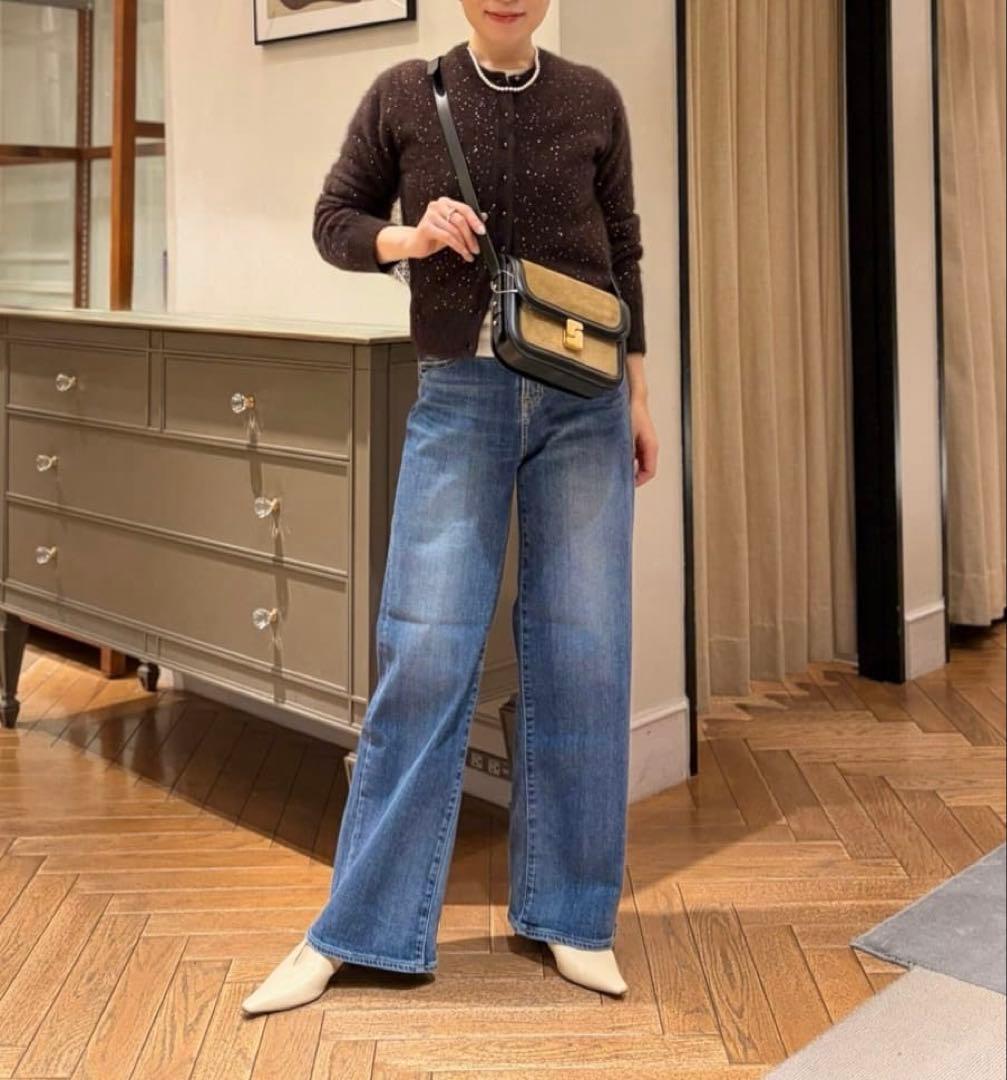 今期25冬新作デプレDESPRESフォックスカシミヤショートカーディガン