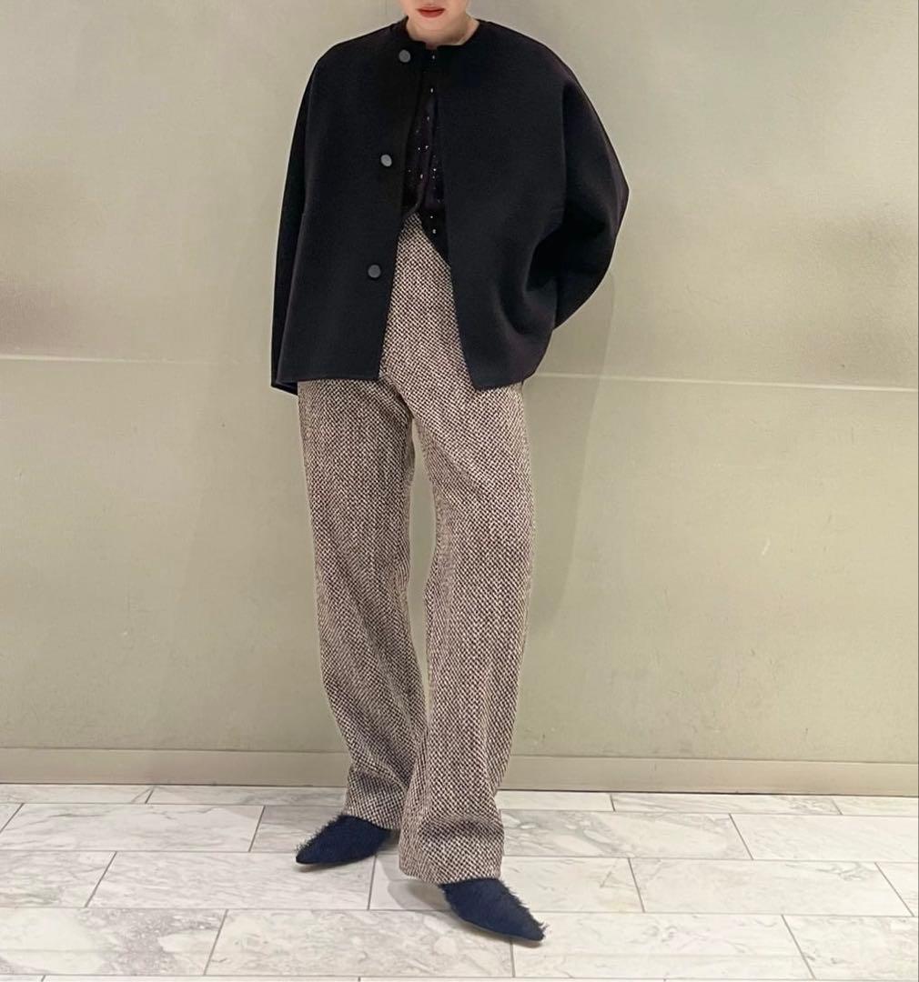 今期25冬新作デプレDESPRESフォックスカシミヤショートカーディガン