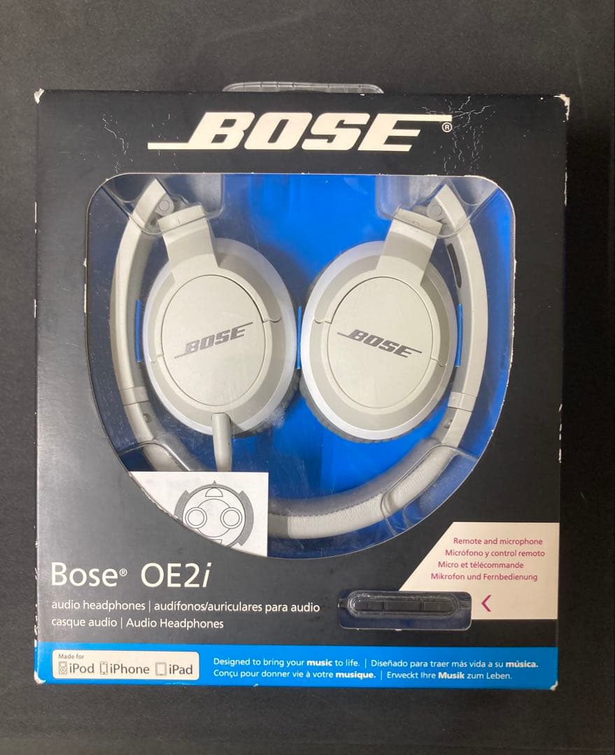 【新品・未使用】Bose OE2i audio headphones WH