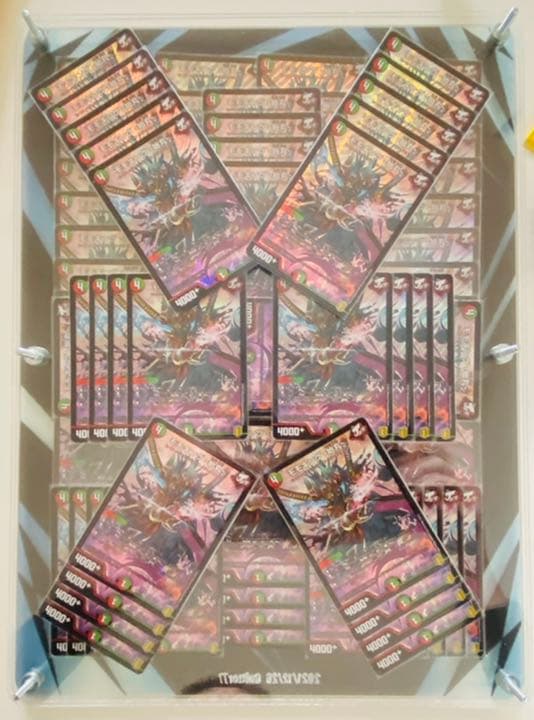 デュエマ　百壱斬撃 モモキン軍始丸隊　モモキング始丸　ゴールドレア