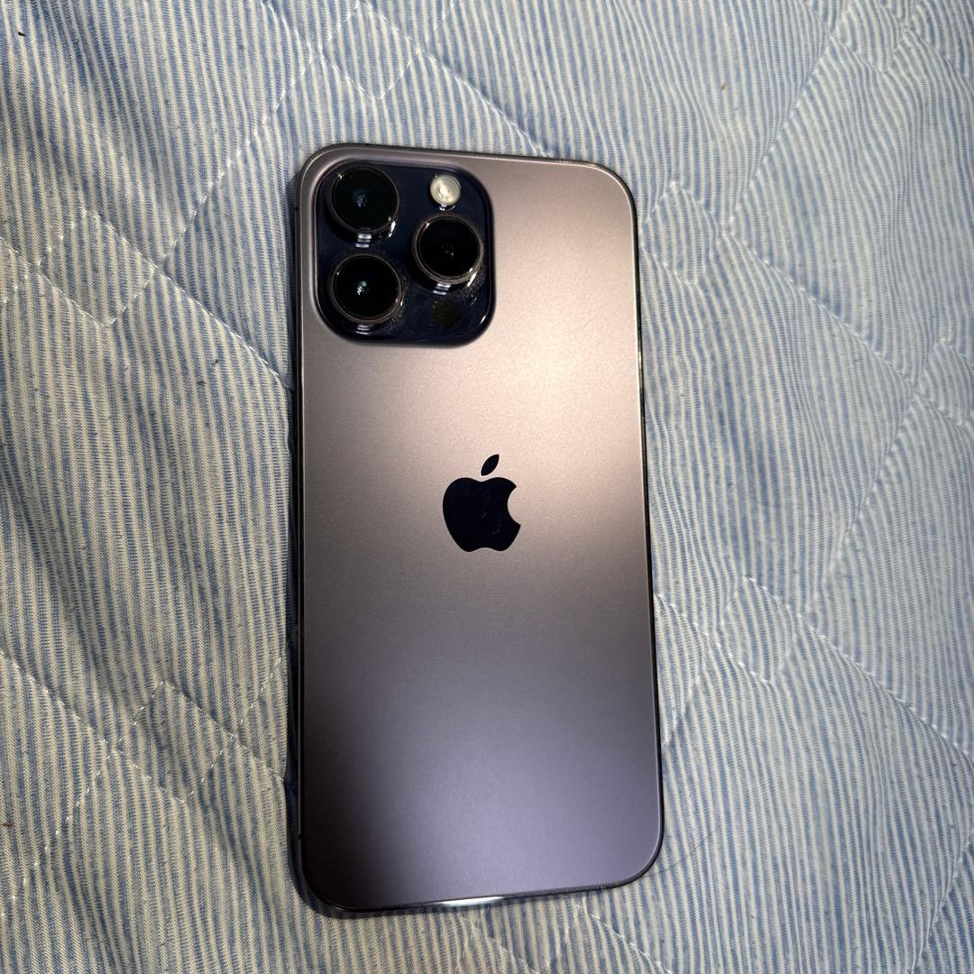 【美品】iPhone 14 Pro Max 256GB ディープパープル