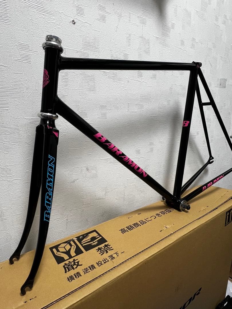 BARAMON ピスト・シングルスピードフレーム ブラック