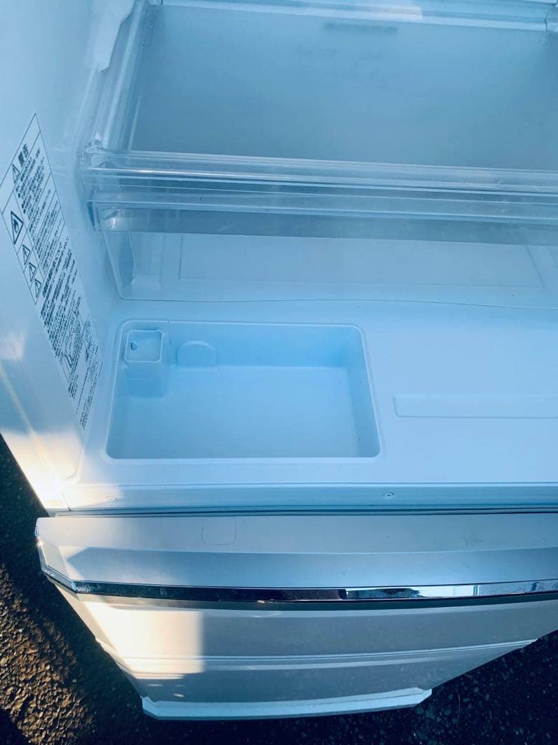 ♦MITSUBISHI ノンフロン冷凍冷蔵庫【2017年製】MR-C34A-W