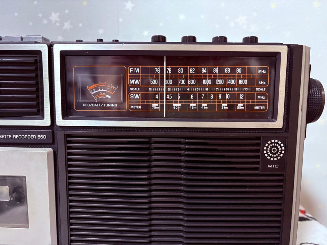 ナショナル ラジカセ　RQ-560　動作品　レトロ