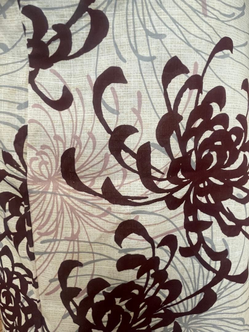 彼岸花浴衣　帯付き