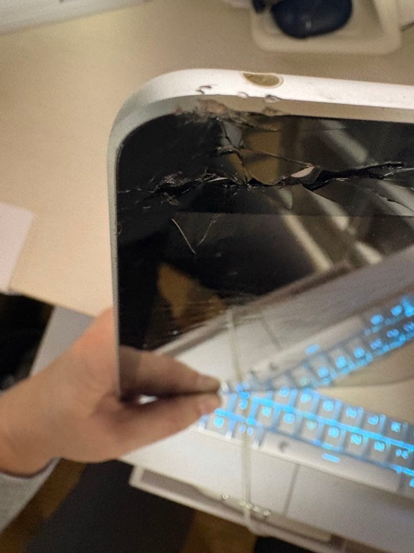 【ジャンク】iPad 第9世代 64GB 画面割/部品取り修理用バッテリー92%