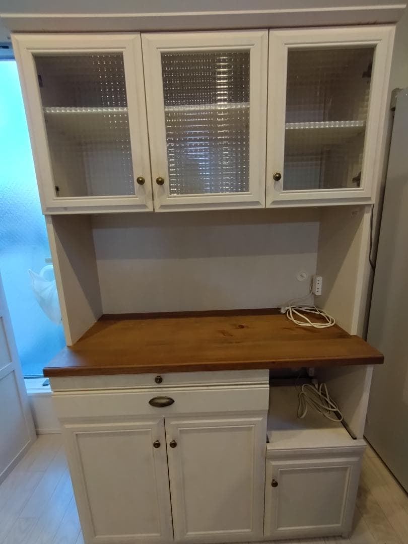 【BBA】ビーカンパニークリチコ キッチンボード 食器棚　アンティーク調