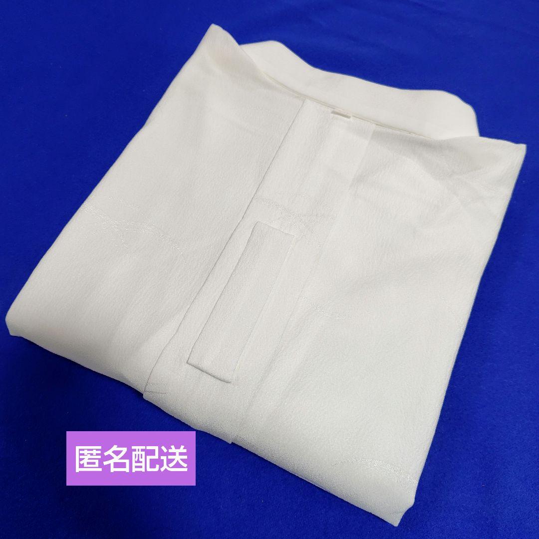 長襦袢　紙人形　単衣　洗える長襦袢　プレタ長襦袢　シルック　衣紋抜き　礼装　美品