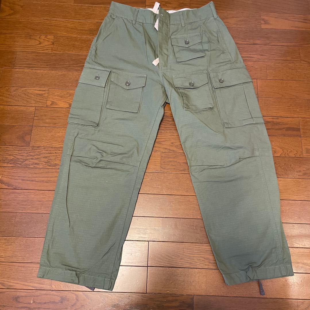 ENGINEERED GARMENTS カーゴパンツ Sサイズ オリーブグリーン