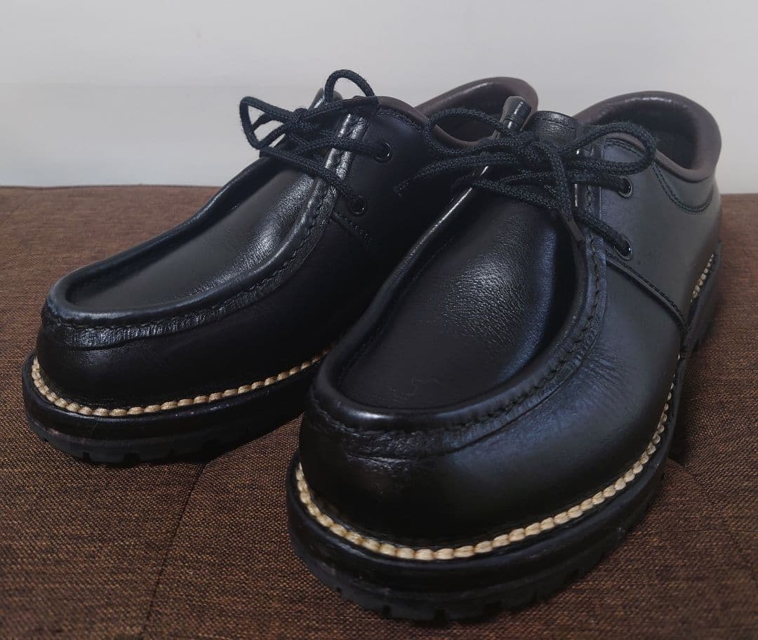 Eigerace 中森商店 アイガーエイス チロリアン シューズ Black