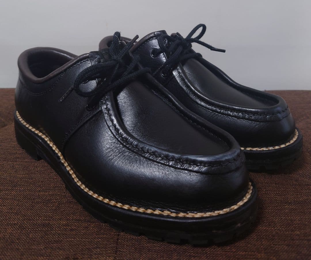 Eigerace 中森商店 アイガーエイス チロリアン シューズ Black