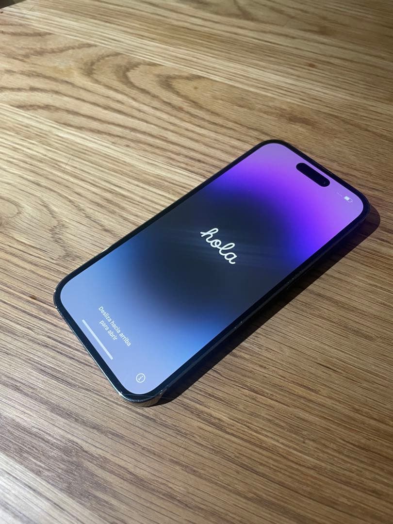 Apple iphone14pro ディープパープル 256GB ケース付