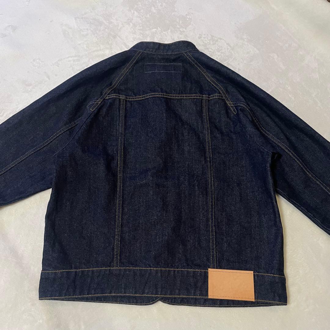 si-si-si＊スースースーコンフォート　スタンドカラーデニムジャケット　38